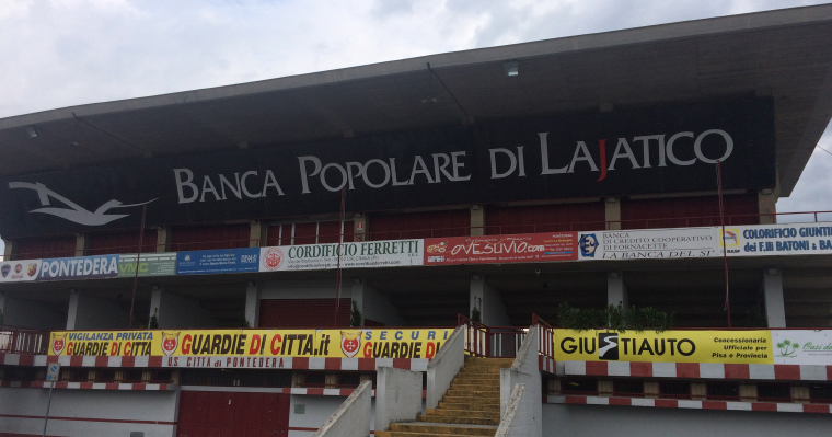 BPLAJ PER LO SPORT: INTERVENTO ALLO STADIO DI PONTEDERA